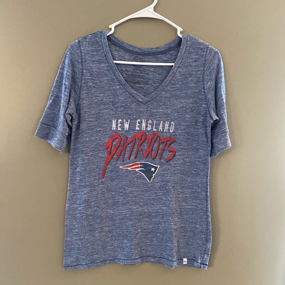 New England Patriots 3/4 sleeve top